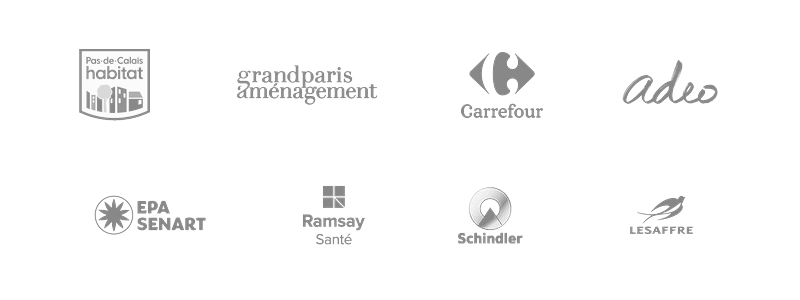 Logos clients références RPS et QVCT
